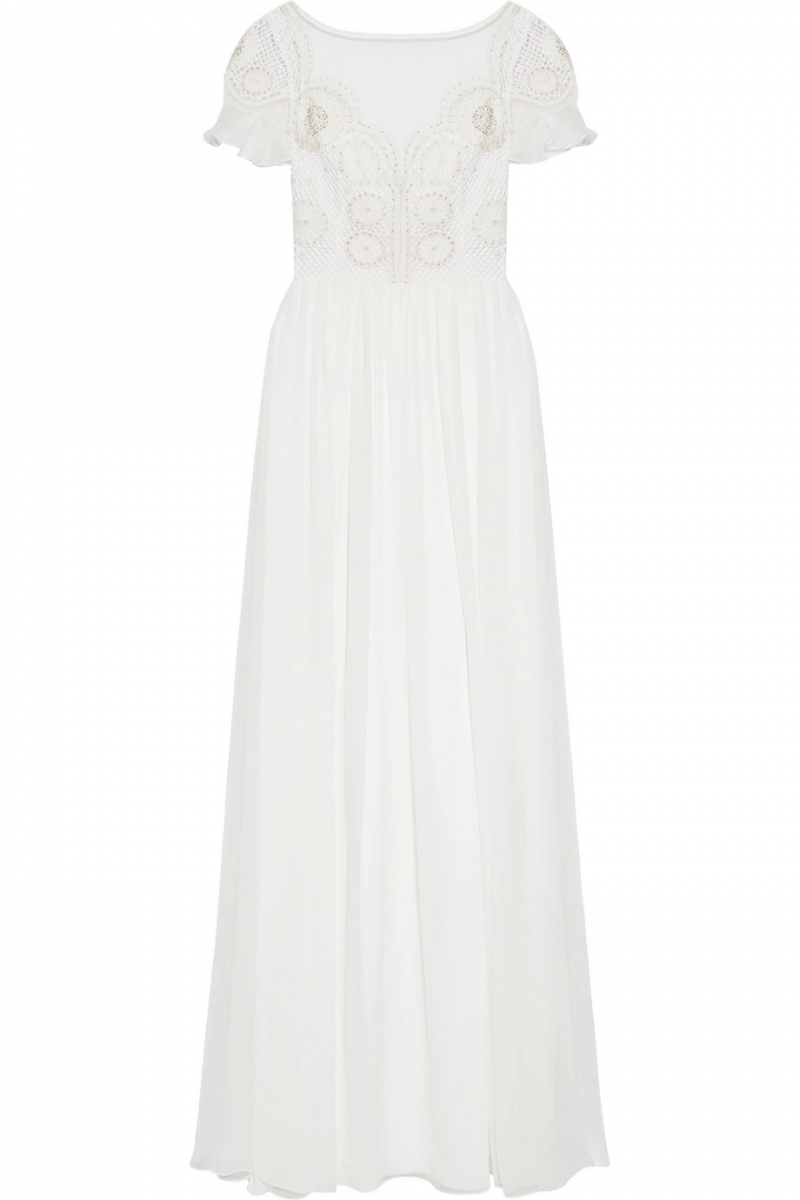 Temperley London silk chiffon gown dress $24,285.14 from net-a-porter